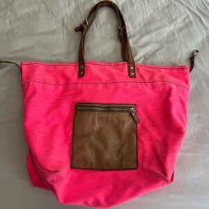 Liebeskind Berlin Canvas & Leather Tote Bag